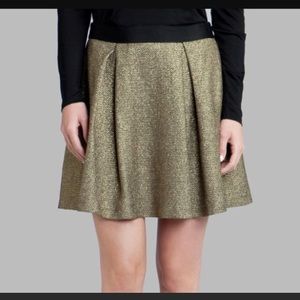 Black and gold Ted Baker skirt